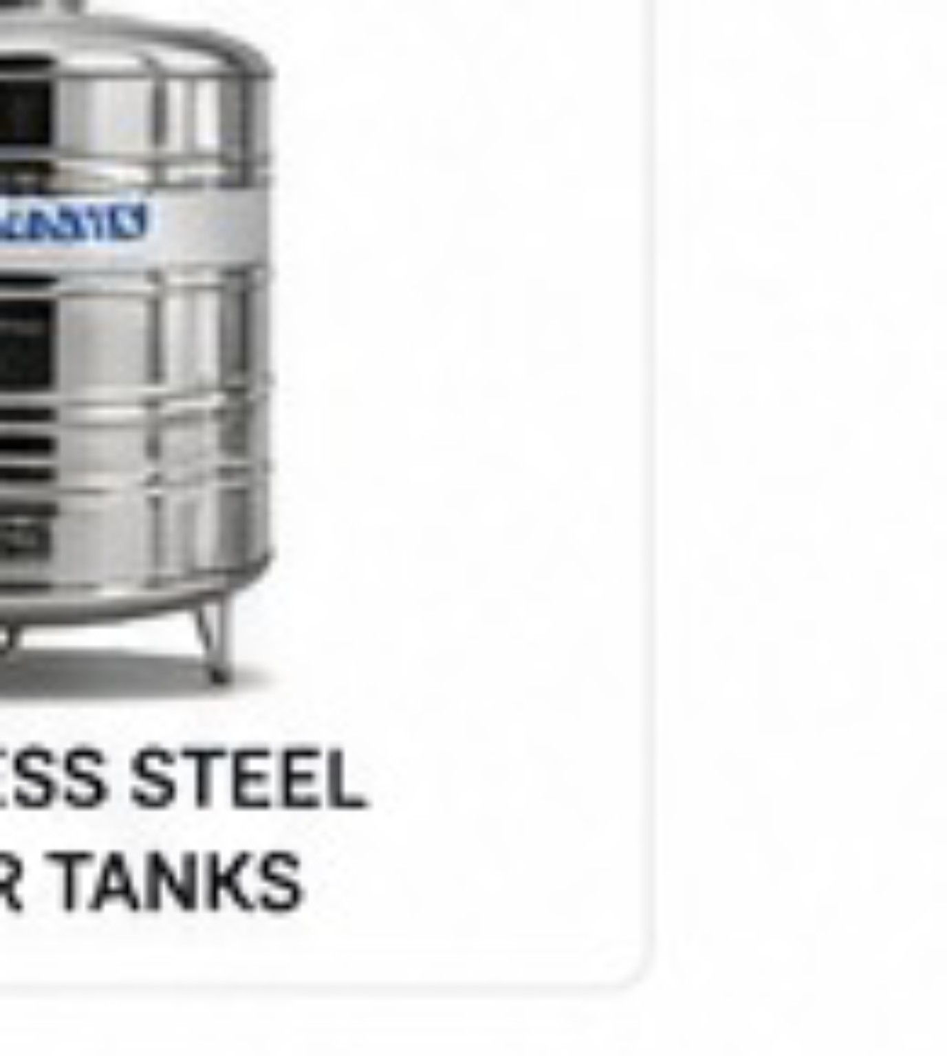 Stainless Steel Water Tanks
